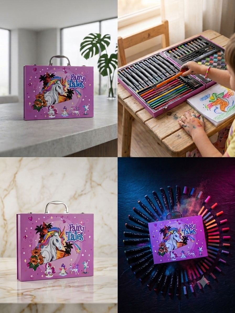 Valise de couleur 88 PCS