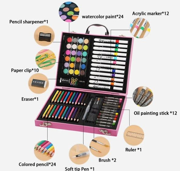 Valise de couleur 88 PCS