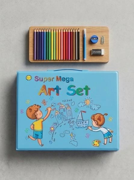 Valise de couleur 208 PCS