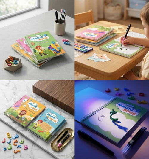 الكتاب السحري التعليمي – Arabic Magic Book